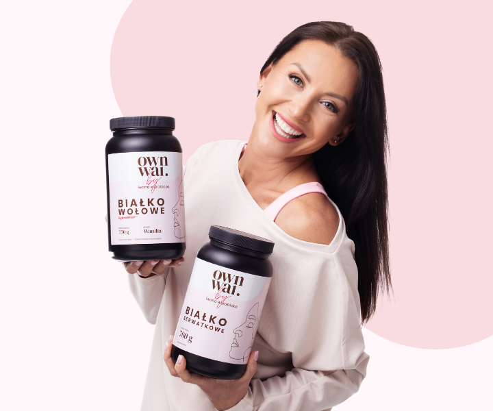 Iwona Wierzbicka suplementy Białko serwatkowe