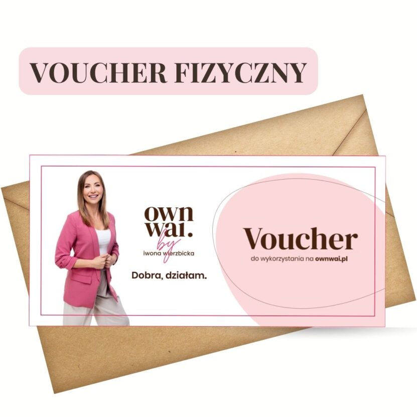 Voucher w wersji fizycznej